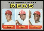 #683 Reds Rookies Hal McRae / Wayne Simpson / Vern Geishert 