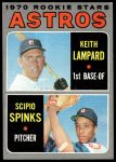 #492 Astros Rookies Keith Lampard / Scipio Spinks 