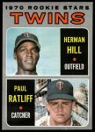 #267 Twins Rookies Herman Hill / Paul Ratliff 