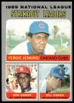 #71 NL Strikeout Leaders Bob Gibson / Fergie Jenkins / Bill Singer 
