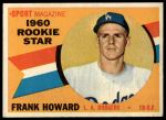 #132 Rookie Star Frank Howard 