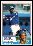 #235 Claudell Washington 