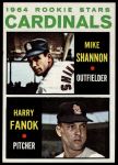 #262 Cardinals Rookies Mike Shannon / Harry Fanok 