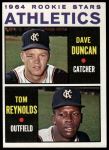 #528 Athletics Rookies Dave Duncan / Tom Reynolds 