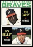 #476 Braves Rookies Rico Carty / Dick Kelley 