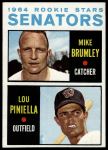 #167 Senators Rookies Lou Piniella / Mike Brumley 