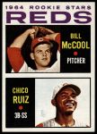 #356 Reds Rookies Bill McCool / Chico Ruiz 