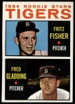 #312 Tigers Rookies Fritz Fisher / Fred Gladding 