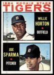 #512 Tigers Rookies Willie Horton / Joe Sparma 