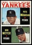 #488 Yankees Rookies Pete Mikkelson / Bob Meyer 
