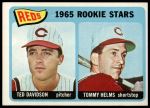 #243 Reds Rookies Tommy Helms / Ted Davidson 
