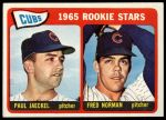 #386 Cubs Rookies Fred Norman / Paul Jaeckel 