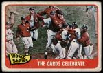 #139 1964 World Series - Summary - The Cards Celebrate  