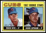 #608 Cubs Rookies Rich Nye / John Upham 