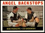 #61 Angels Backstops Buck Rodgers / Ed Sadowski 