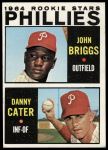 #482 Phillies Rookies Johnny Briggs / Danny Cater 