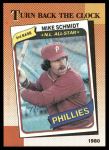 #662 Turn Back The Clock Mike Schmidt 