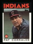 #699 Indians Team Checklist Pat Corrales 