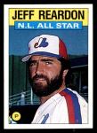 #711 All-Star Jeff Reardon 