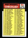 #791 Checklist: 661-792  