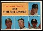 #49 NL Strikeout Leaders Don Drysdale / Sandy Koufax / Ernie Broglio / Sam Jones 