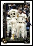 #233 Combo Card Christian Yelich / Jackson Chourio 