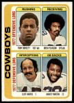 #507 Cowboys Leaders & Checklist Tony Dorsett / Drew Pearson / Cliff Harris / Harvey Martin 