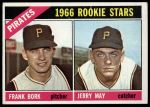 #123 Pirates Rookies Jerry May / Frank Bork 