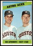 #273 Astros Aces Rusty Staub / Bob Aspromonte 
