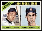 #539 Astros Rookies Bill Heath / Carroll Sembera 