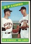 #156 Double Play Combo Hal Lanier / Dick Schofield 