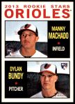 #201 Orioles Rookies Manny Machado / Dylan Bundy 