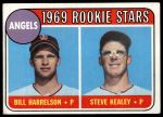 #224 Angels Rookies Bill Harrelson / Steve Kealey 