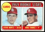#136 Cardinals Rookies Mike Torrez / Steve Huntz 