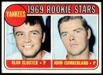#114 Yankees Rookies Alan Closter / John Cumberland 