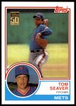 #107 83 Topps Traded Tom Seaver 