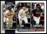 #38 AL HR Leaders Aaron Judge / Junior Caminero / Cal Raleigh 